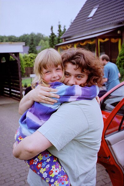 Abschiedsdr&uuml;ck mit Liane