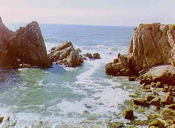 C�te Sauvage - Bick aufs Meer