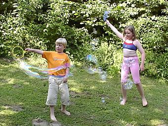 Riesenseifenblasen